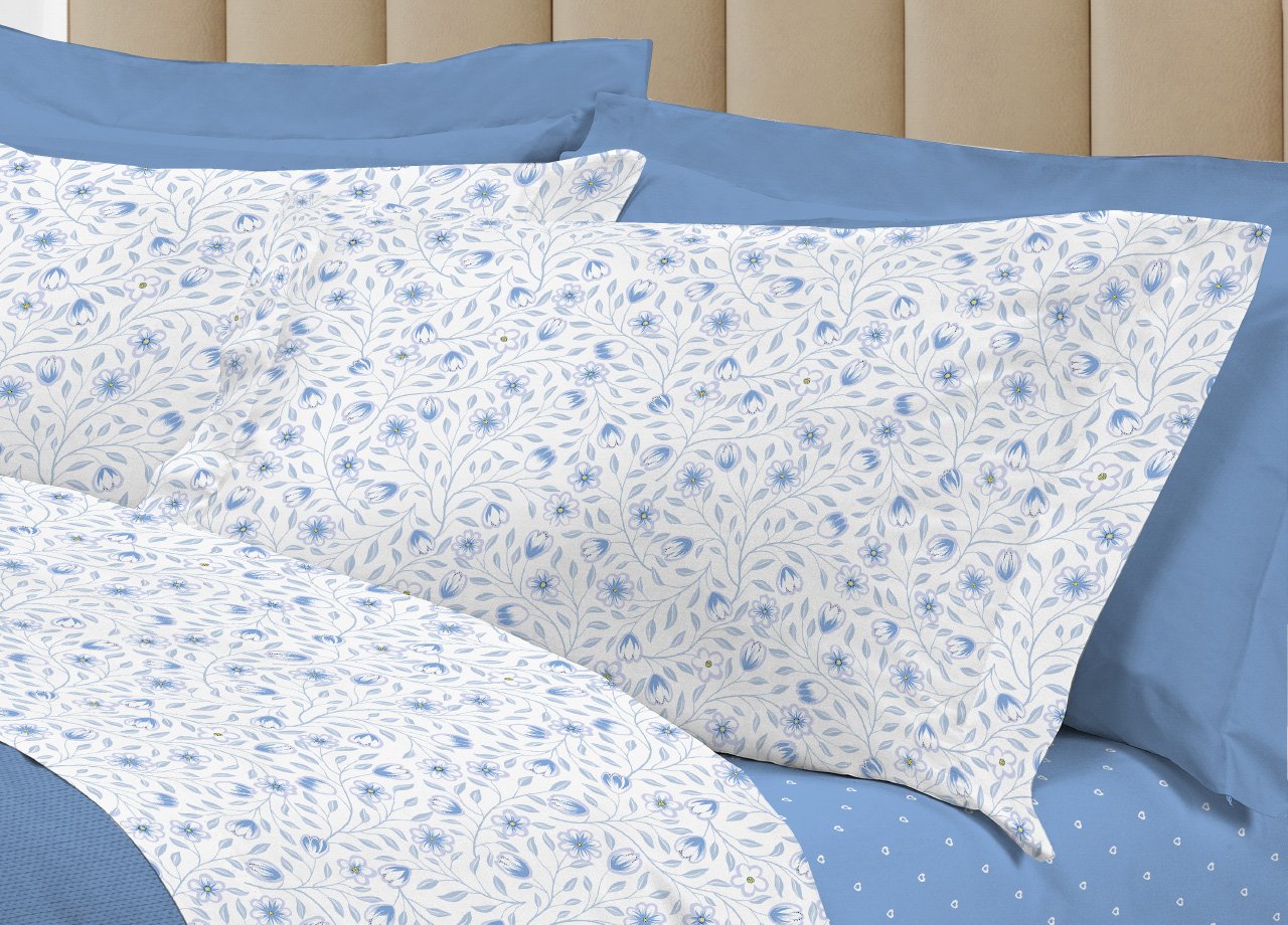 Completo Lenzuola Letto 100% Cotone Italy 3027 Disegno Melody - immagine 23