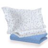 Completo Lenzuola Letto 100% Cotone Italy 3027 Disegno Melody - Thumbnail Image 24