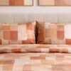 Completo Lenzuola Letto In 100% Cotone Made Italy Disegno Brick 530 Completo Lenzuola Letto In 100% Cotone Made Italy Disegno Brick - Thumbnail Image 3