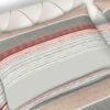 Completo Lenzuola 100% Cotone Made Italy Fantasia Rigata Banded C.N 53 Completo Lenzuola 100% Cotone Made Italy Fantasia Rigata Banded C.N - Thumbnail Image 463