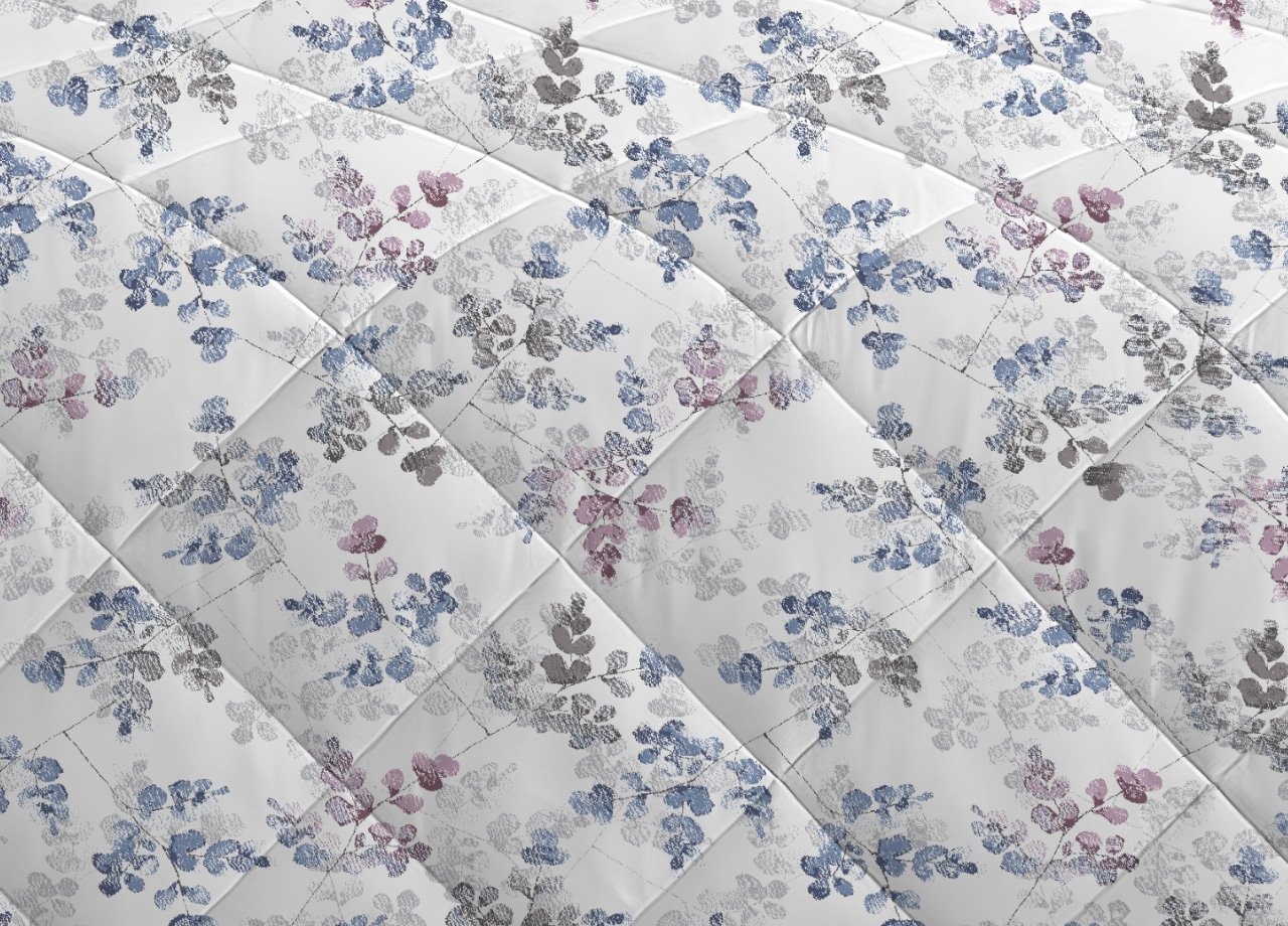 Trapunta Piumone Invernale 300gr Cotone Made Italy Disegno Petalo 135 Trapunta Piumone Invernale 300gr Cotone Made Italy Disegno Petalo - immagine 3