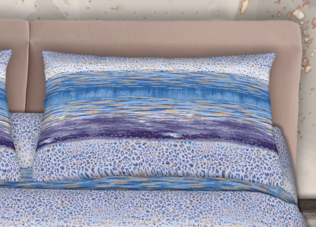 Completo Lenzuola Stiro Facile 100% Cotone Made Italy Effetto Seta Vanisho 30 Completo Lenzuola Stiro Facile 100% Cotone Made Italy Effetto Seta Vanisho - immagine 451