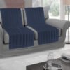Copridivano A Fasce Trapuntate Proteggi Seduta Modello Stripe Colore Blu 15 Copridivano A Fasce Trapuntate Proteggi Seduta Modello Stripe Colore Blu - Thumbnail Image 1