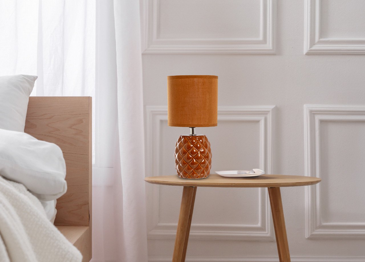 Lampada Da Tavolo Comodino Ricaricabile Accensione On/Off Modello Nasso - immagine 433