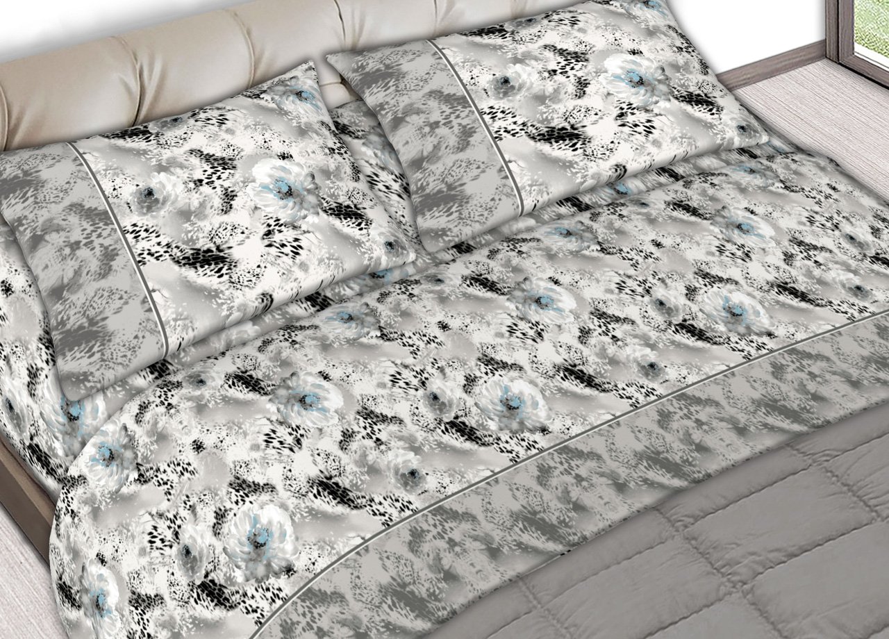 Completo Lenzuola Letto 100% Cotone Made Italy Disegno Animalier CN 124 Completo Lenzuola Letto 100% Cotone Made Italy Disegno Animalier CN - immagine 571