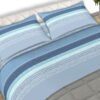 Completo Lenzuola 100% Cotone Made Italy Fantasia Rigata Banded C.N 49 Completo Lenzuola 100% Cotone Made Italy Fantasia Rigata Banded C.N - Thumbnail Image 459