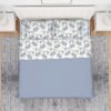 Completo Lenzuola Letto In 100% Cotone Made Italy Disegno Magnolia 216 Completo Lenzuola Letto In 100% Cotone Made Italy Disegno Magnolia - Thumbnail Image 384