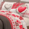 Completo Lenzuola Linea Pensieri Delicati In 100% Cotone Disegno Love Mountain - Thumbnail Image 229