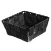 Contenitore Rattan Decorativo Cestino Portaoggetti 14x14x6 Tinta Unita - Thumbnail Image 460