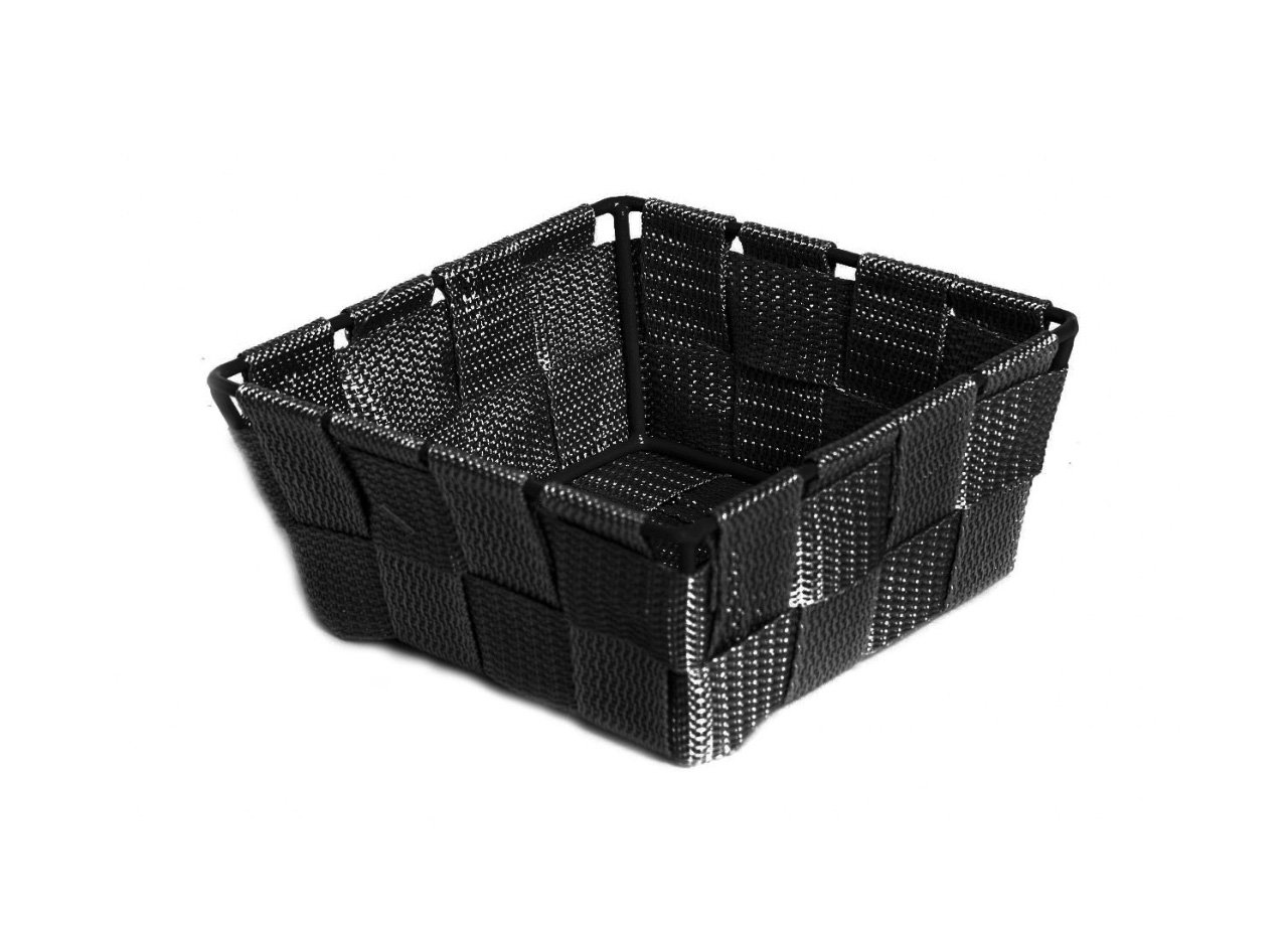 Contenitore Rattan Decorativo Cestino Portaoggetti 14x14x6 Tinta Unita - immagine 460