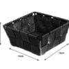 Contenitore Rattan Decorativo Cestino Portaoggetti 14x14x6 Tinta Unita - Thumbnail Image 461
