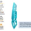 Sedia Camping Spiaggia Pieghevole Spiaggina Portatile Plastica Mod. Linosa - Thumbnail Image 945