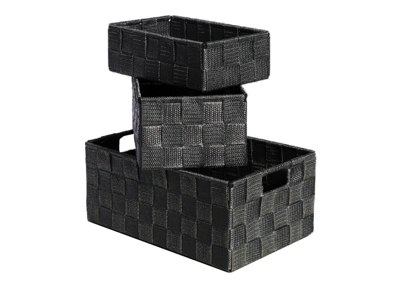 Set 3 Pezzi Contenitore Rattan Great Con Maniglie Decorativo Cestino Portaoggetti 24 Set 3 Pezzi Contenitore Rattan Great Con Maniglie Decorativo Cestino Portaoggetti - immagine 334