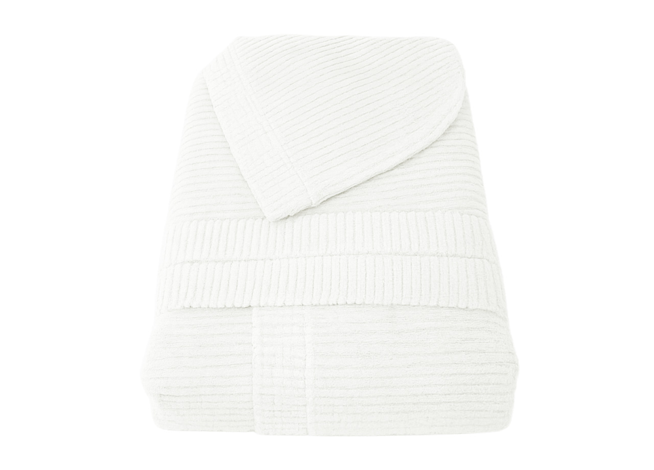 Accappatoio Con Cappuccio In Morbida Spugna Mod. Boutique Tinta Unita Bianco 38 Accappatoio Con Cappuccio In Morbida Spugna Mod. Boutique Tinta Unita Bianco - immagine 2
