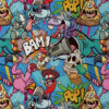 Completo Lenzuola Freestyle Per Ragazzi 100% Cotone Digitale Crazy Pizza 43 Completo Lenzuola Freestyle Per Ragazzi 100% Cotone Digitale Crazy Pizza - Thumbnail Image 3