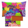 Completo Lenzuola Freestyle Per Ragazzi 100% Cotone Digitale Basket - Thumbnail Image 2