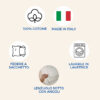 Completo Lenzuola Letto 100% Cotone Made In Italy Disegno Mitril - Thumbnail Image 4