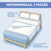 Completo Lenzuola Letto 100% Cotone Made In Italy Disegno Sambuco - Thumbnail Image 9