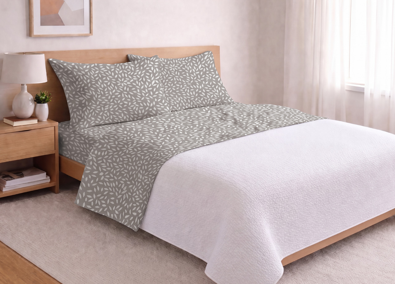 Completo Lenzuola Letto In 100% Cotone Made Italy Disegno Mosaico 308 Completo Lenzuola Letto In 100% Cotone Made Italy Disegno Mosaico - immagine 2