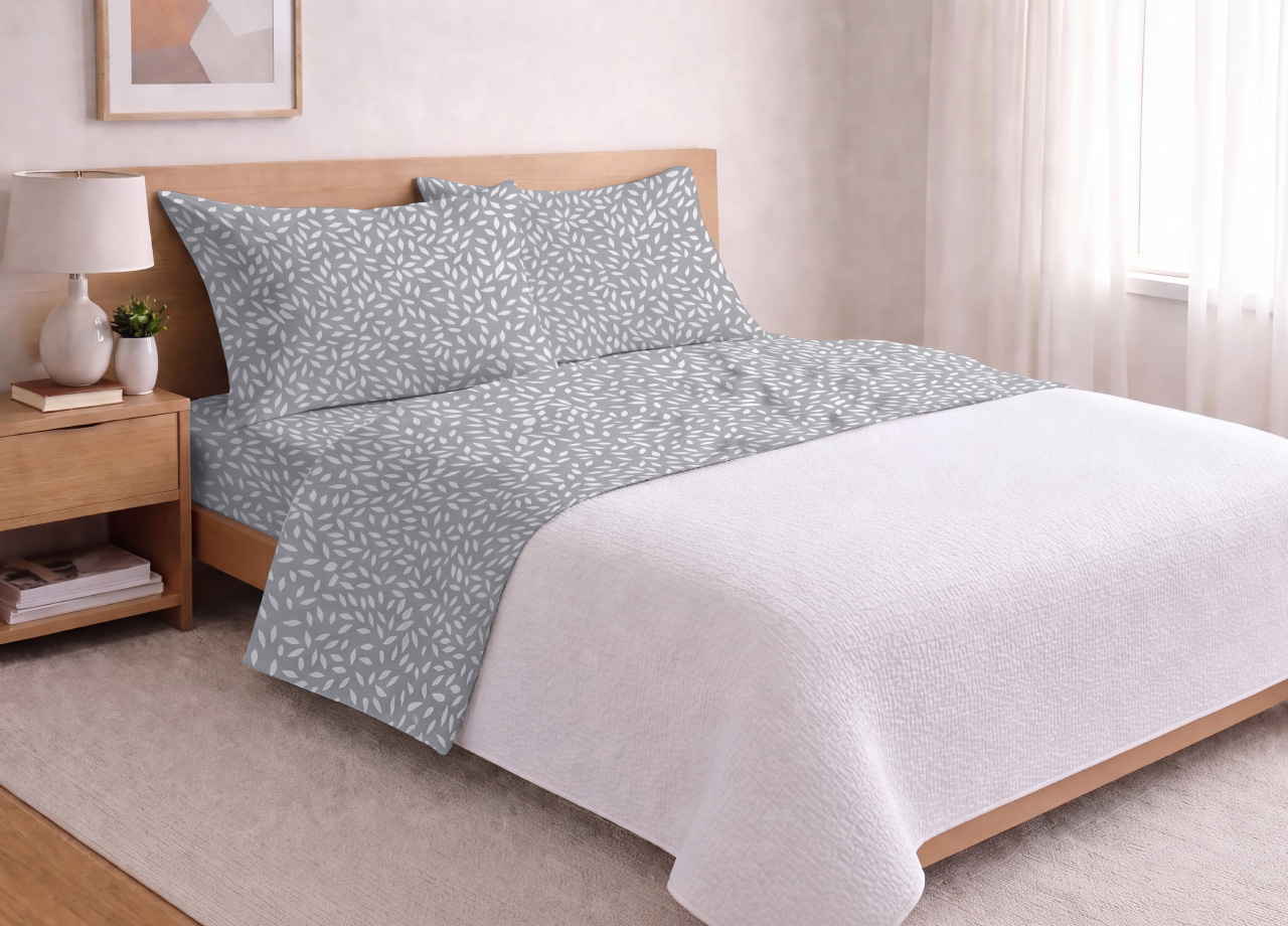 Completo Lenzuola Letto In 100% Cotone Made Italy Disegno Mosaico 320 Completo Lenzuola Letto In 100% Cotone Made Italy Disegno Mosaico - immagine 14