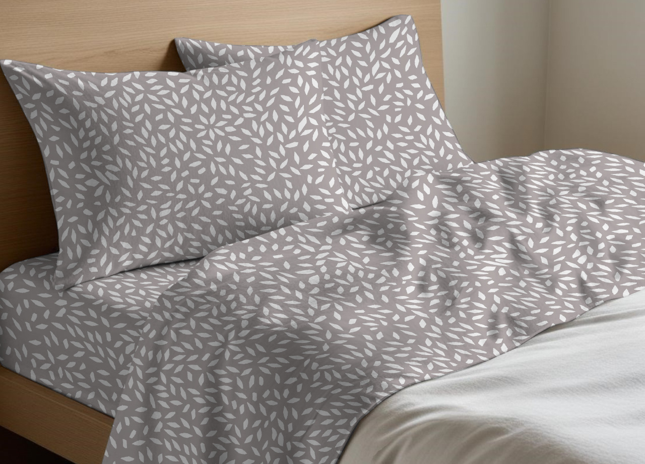 Completo Lenzuola Letto In 100% Cotone Made Italy Disegno Mosaico 309 Completo Lenzuola Letto In 100% Cotone Made Italy Disegno Mosaico - immagine 3