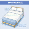 Completo Lenzuola In Morbida Flanella Made Italy Disegno Lane C.N - Thumbnail Image 9