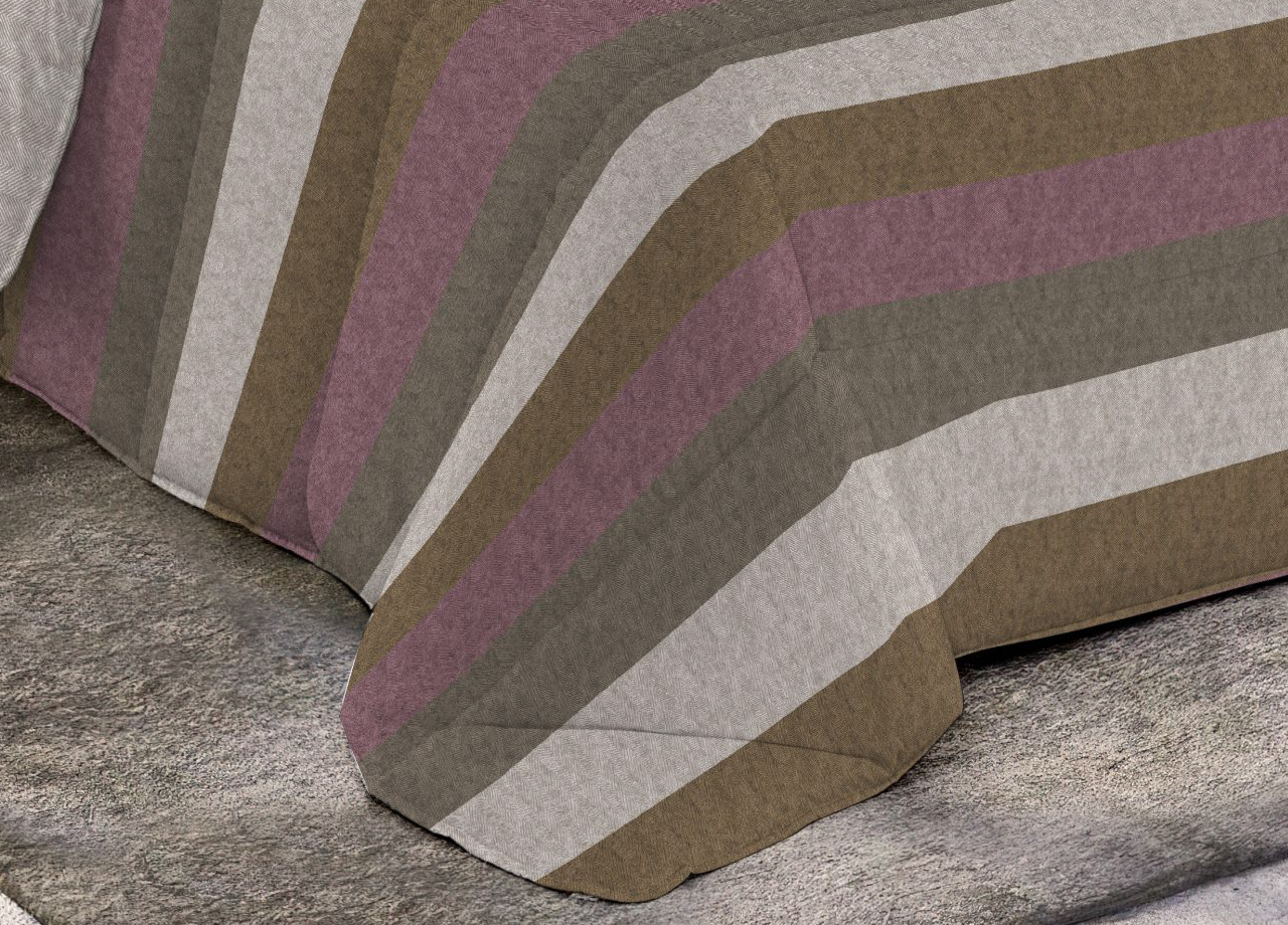 Trapunta Piumone Invernale Imbottita 300gr Microfibra Diadema Riga 148 Trapunta Piumone Invernale Imbottita 300gr Microfibra Diadema Riga - immagine 4