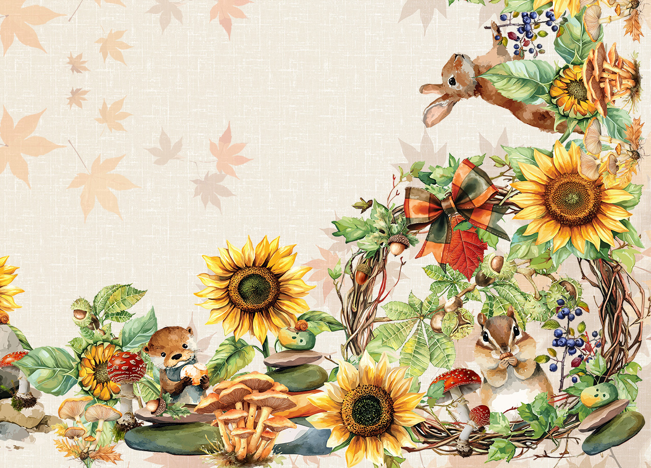 Tovaglia Autunnale Copritavolo Cucina 100% Cotone Digitale Girasoli GI 27 Tovaglia Autunnale Copritavolo Cucina 100% Cotone Digitale Girasoli GI - immagine 3