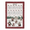 Set 6 Strofinaccio Calendario Asciugamano Cucina Natale Made In Italy 72 Set 6 Strofinaccio Calendario Asciugamano Cucina Natale Made In Italy - Thumbnail Image 7