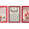 Set 6 Strofinaccio Calendario Asciugamano Cucina Natale Made In Italy 67 Set 6 Strofinaccio Calendario Asciugamano Cucina Natale Made In Italy - Thumbnail Image 2